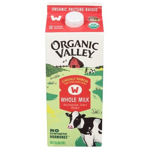 Organic Valley Milk Whole 6/64 OZ [UNFI #644781] [ebt]