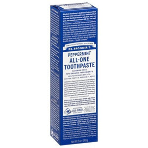 Dr Bronners Toothpaste All-One Peppermint 1/5 OZ [UNFI-CARLISLE #1649177]