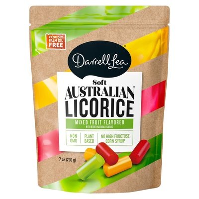 Darrell Lea Australian Licorice Mixed Fruit Flavored Soft 8/7 OZ [UNFI #2178895] [ebt]