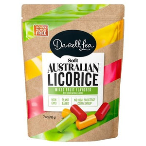 Darrell Lea Australian Licorice Mixed Fruit Flavored Soft 8/7 OZ [UNFI #2178895] [ebt]