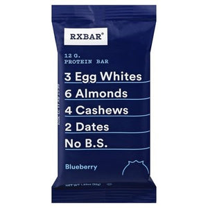 Rxbar Protein Bar Blueberry 12/1.83 OZ [UNFI-CARLISLE #1747930] [ebt]