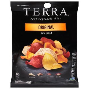 Terra Chips Vegetable Chips Real Original Sea Salt 24/1 OZ [UNFI #0252387] [ebt]