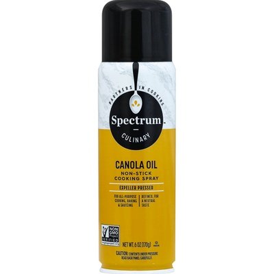 Spectrum Naturals Cooking Spray Non-Stick Canola Oil 6/6 OZ [UNFI #551861] [ebt]