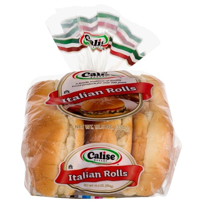 Calise & Sons Italian Rolls 12/12.5 OZ [UNFI #02788495] [ebt]