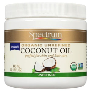 Spectrum Essentials Coconut Oil Organic Unrefined 1/15 OZ [UNFI-CARLISLE #585851]