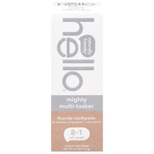 Hello Products Toothpaste Mighty Multi-Tasker 8 In 1 1/4 OZ [UNFI-CARLISLE #3007556]