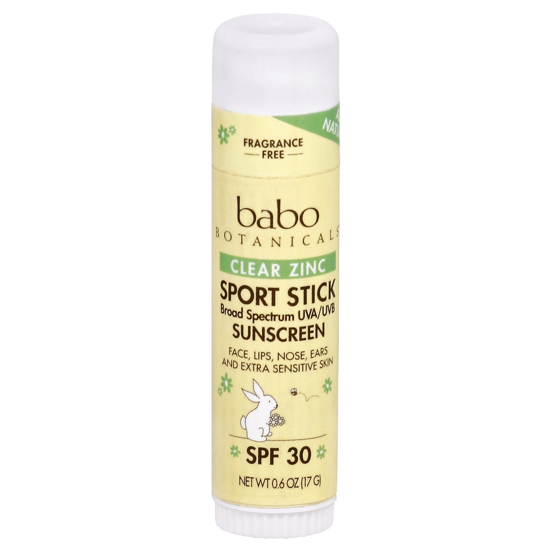 Babo Botanicals Sunscreen Clear Zinc Fragrance Free Spf 30 12/.6 OZ [UNFI-CARLISLE #3147428]