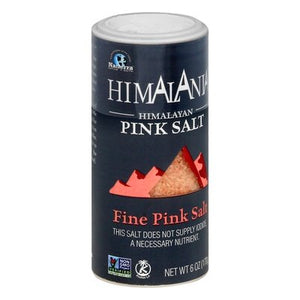 Natierra Pink Salt Fine Himalayan 6/6 OZ [UNFI #1645282] [ebt]