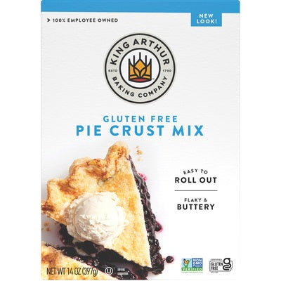 King Arthur Pie Crust Mix Gluten-Free 6/14 OZ [UNFI #01829597] [ebt]