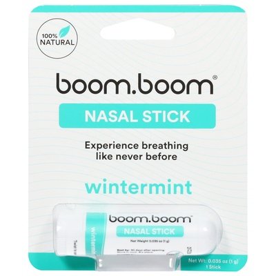Boomboom Nasal Stick Wintermint 6CT [UNFI-CARLISLE #3023728]