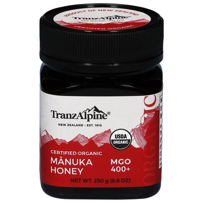 Tranzalpine Organics Limited Honey Manuka 12/8.8 OZ [UNFI #03100161] [ebt]