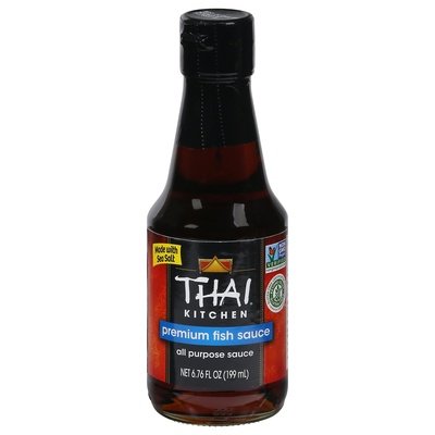 Thai Kitchen Fish Sauce Premium 12/6.76 OZ [UNFI #926436] [ebt]