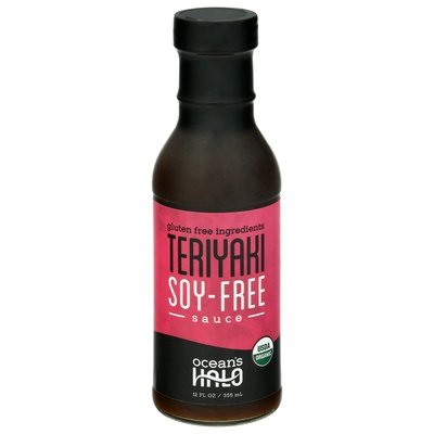 Oceans Halo Sauce Soy-Free Teriyaki 6/12 OZ [UNFI #2276988] [ebt]