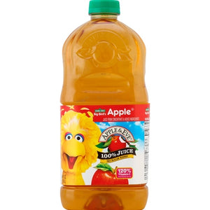 Apple & Eve 100% Juice Apple 123 Sesame Street Big Bird's 8/64 OZ [UNFI #0960617] [ebt]