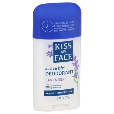 Kiss My Face Deodorant Lavender 1/2.48 OZ [UNFI-CARLISLE #587675]
