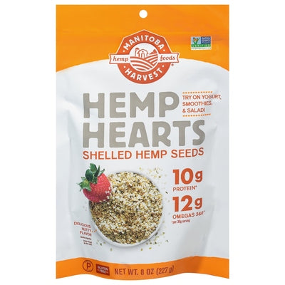 Manitoba Harvest Hemp Seeds Shelled Hemp Hearts 8/8 OZ [UNFI #151613] [ebt]