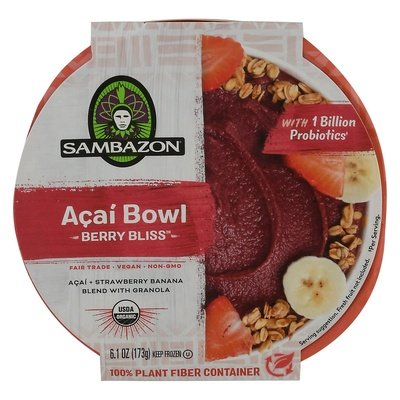 Sambazon Acai Bowl Berry Bliss 8/6.1 OZ [UNFI #2498244] [ebt]