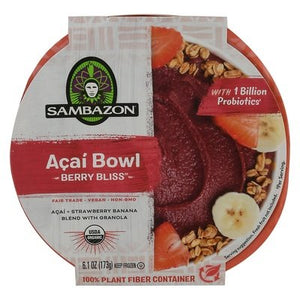 Sambazon Acai Bowl Berry Bliss 8/6.1 OZ [UNFI #2498244] [ebt]