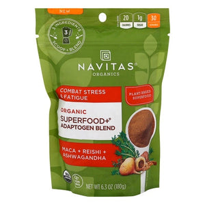 Navitas Organics Superfood+Adaptogen Blend Organic Maca+Reishi+Ashwagandha 6/6.3 OZ [UNFI #2551844]