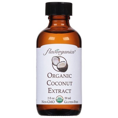 Flavorganics Coconut Extract Organic 2 OZ [UNFI-CARLISLE #0476457] [ebt]