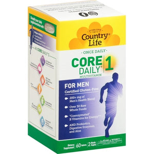 Country Life Vitamins Multivitamin For Men Tablets 1/60 CT [UNFI-CARLISLE #0923631]