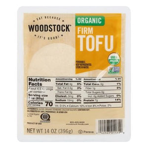 Woodstock Tofu Organic Firm 6/14 OZ [UNFI #741595] [ebt]