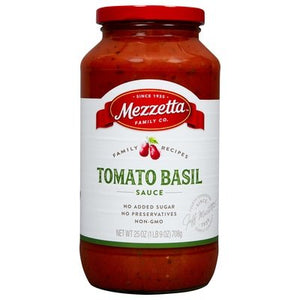 Mezzetta Sauce Tomato Basil 6/25 OZ [UNFI #145623] [ebt]