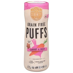 Serenity Kids Puffs Grain Free Carrot & Beet 6/1.5 OZ [UNFI #2684066] [ebt]