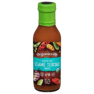 Organicville Sauce Sesame Teriyaki Gluten Free 6/13.25 OZ [UNFI #2672814] [ebt]