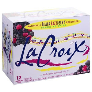 Lacroix Sparkling Water Black Razzberry 12 Pack 2/12/12OZ [UNFI #2726388] [ebt] D