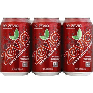 Zevia Soda Zero Calorie Dr. Zevia 4/6/12 OZ [UNFI #2980506] [ebt]