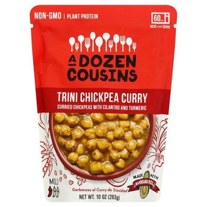 A Dozen Cousins Trini Chickpea Curry Mild 6/10 OZ [UNFI #2370641] [ebt]