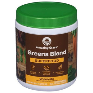 Amazing Grass Greens Blend Superfood Chocolate 1/8.5 OZ [UNFI-CARLISLE #1879006]