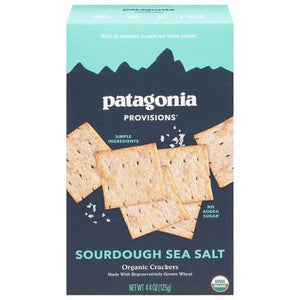 Patagonia Provisions Crackers Organic Sourdough Sea Salt 6/4.4 OZ [UNFI #2968360] [ebt]