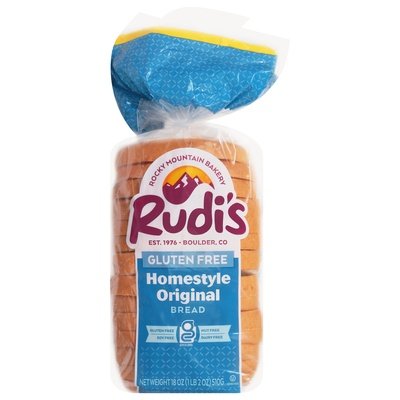 Rudis Rocky Mountain Bakery White Bread Organic Country Morning 8/22 OZ [UNFI #940296] [ebt]