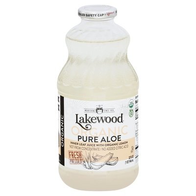 Lakewood Juice Organic Pure Aloe 1/32 OZ [UNFI-CARLISLE #600932] [ebt]