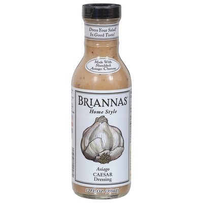 Briannas Dressing Caesar Asiago 6/12 OZ [UNFI #0412213] [ebt]