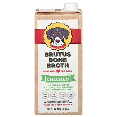Brutus Bone Broth Bone Broth Chicken Adult Hip & Joint Formula 6/32 OZ [UNFI #3109667]