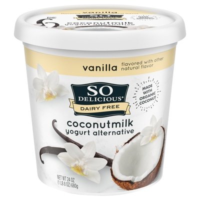 So Delicious Yogurt Alternative Coconutmilk Vanilla 6/24 OZ [UNFI #1852805] [ebt]
