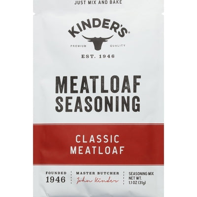 Kinders Seasoning Mix Classic Meatloaf 15/1.1 OZ [UNFI #03100799] [ebt]