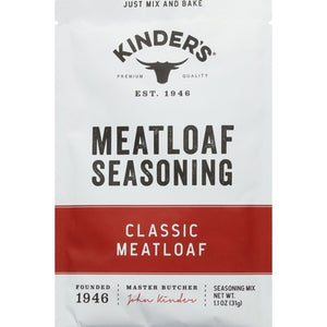 Kinders Seasoning Mix Classic Meatloaf 15/1.1 OZ [UNFI #03100799] [ebt]