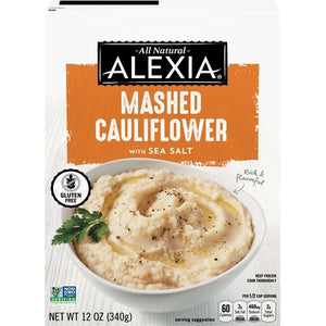 Alexia Mashed Cauliflower With Sea Salt 8/12 OZ [UNFI #02179182] [ebt]