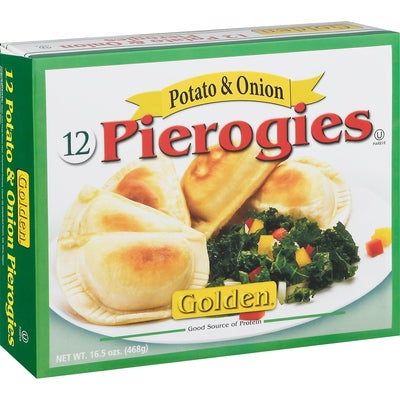 Golden Pierogies Potato & Onion 12/16 OZ [UNFI #0820324] [ebt]