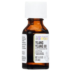 Aura Cacia Pure Essential Oil Ylang Ylang Iii Soothing 1/.5 OZ [UNFI-CARLISLE #713842]