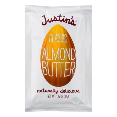 Justins Almond Butter Classic 10/1.15 OZ [UNFI-CARLISLE #2094191] [ebt]