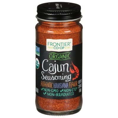 Frontier Nat Prod Co-Op Cajun Seasoning Organic 1/2.08 OZ [UNFI-CARLISLE #734152] [ebt]