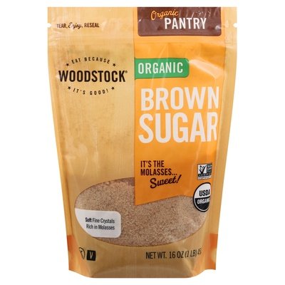 Woodstock Brown Sugar Organic 12/16 OZ [UNFI #320754] [ebt]