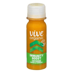 Vive Organic Shot Cayenne Ginger & Turmeric Immunity Boost 12/2 OZ [UNFI #2326981] [ebt]