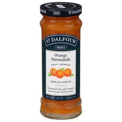 St Dalfour Fruit Spread Orange Marmalade 6/10 OZ [UNFI-CARLISLE #316281] [ebt]