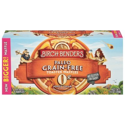Birch Benders Toaster Waffles Grain-Free Paleo 8/7.4 OZ [UNFI #2860724] [ebt]